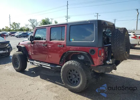 2013 Jeep Wrangler Unlimited Sport из США, поврежденный, VIN 1C4BJWDG4DL572712